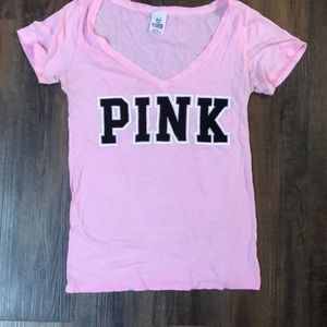 PINK V neck